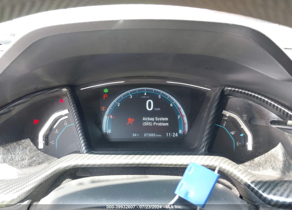 2019 HONDA CIVIC EX VIN: SHHFK7H61KU203598