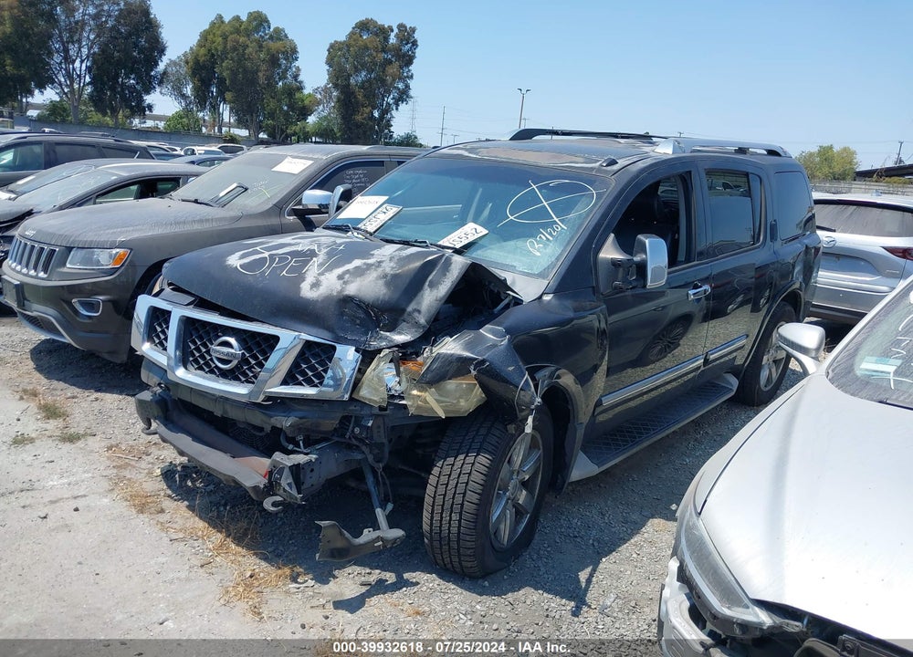 2011 NISSAN ARMADA PLATINUM VIN: 5N1AA0NE7BN610663