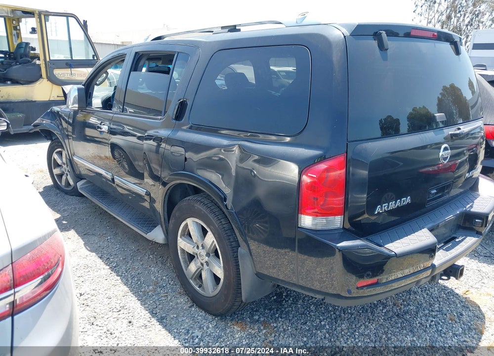 2011 NISSAN ARMADA PLATINUM VIN: 5N1AA0NE7BN610663