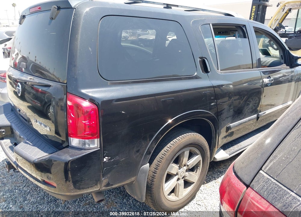 2011 NISSAN ARMADA PLATINUM VIN: 5N1AA0NE7BN610663