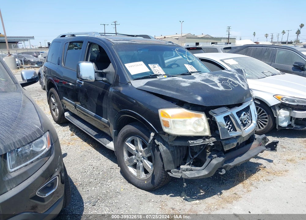 2011 NISSAN ARMADA PLATINUM VIN: 5N1AA0NE7BN610663