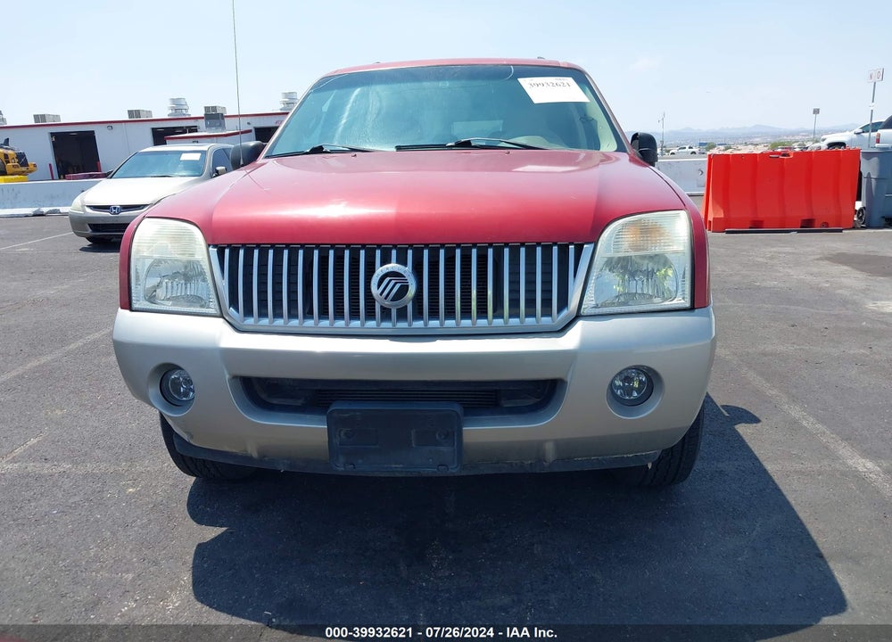 2002 MERCURY MOUNTAINEER VIN: 4M2ZU86W82ZJ38917