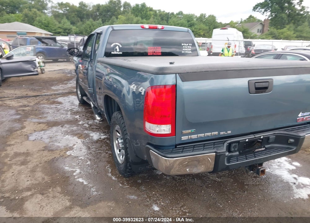 2011 GMC SIERRA 1500 SLE VIN: 1GTR2VEA9BZ392149