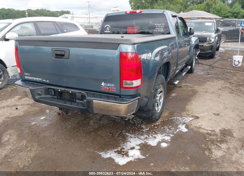 2011 GMC SIERRA 1500 SLE VIN: 1GTR2VEA9BZ392149