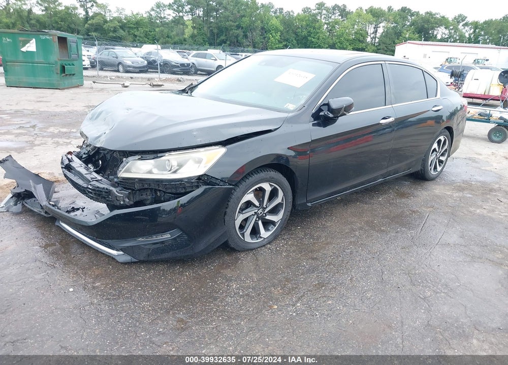 2016 HONDA ACCORD EX VIN: 1HGCR2F00GA079066