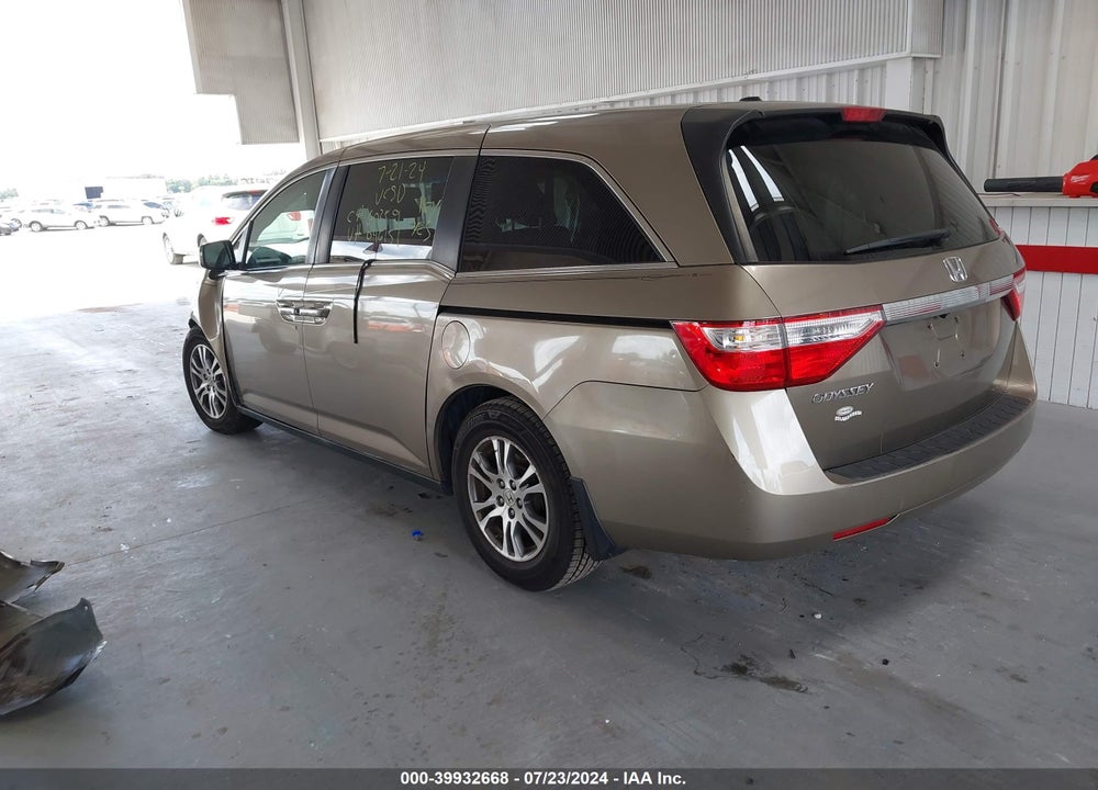 2011 HONDA ODYSSEY EX-L VIN: 5FNRL5H66BB046151
