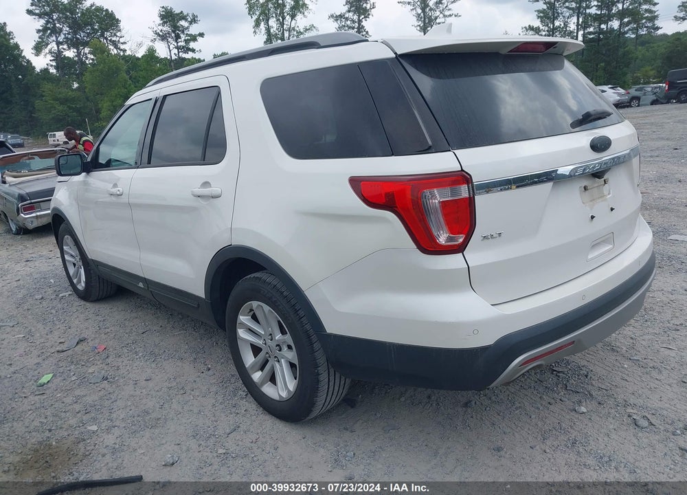 2016 FORD EXPLORER XLT VIN: 1FM5K7D83GGA99158