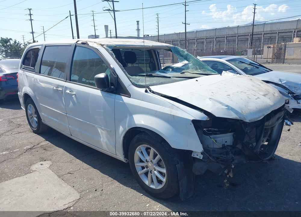 2014 DODGE GRAND CARAVAN SE VIN: 2C4RDGBG8ER354635