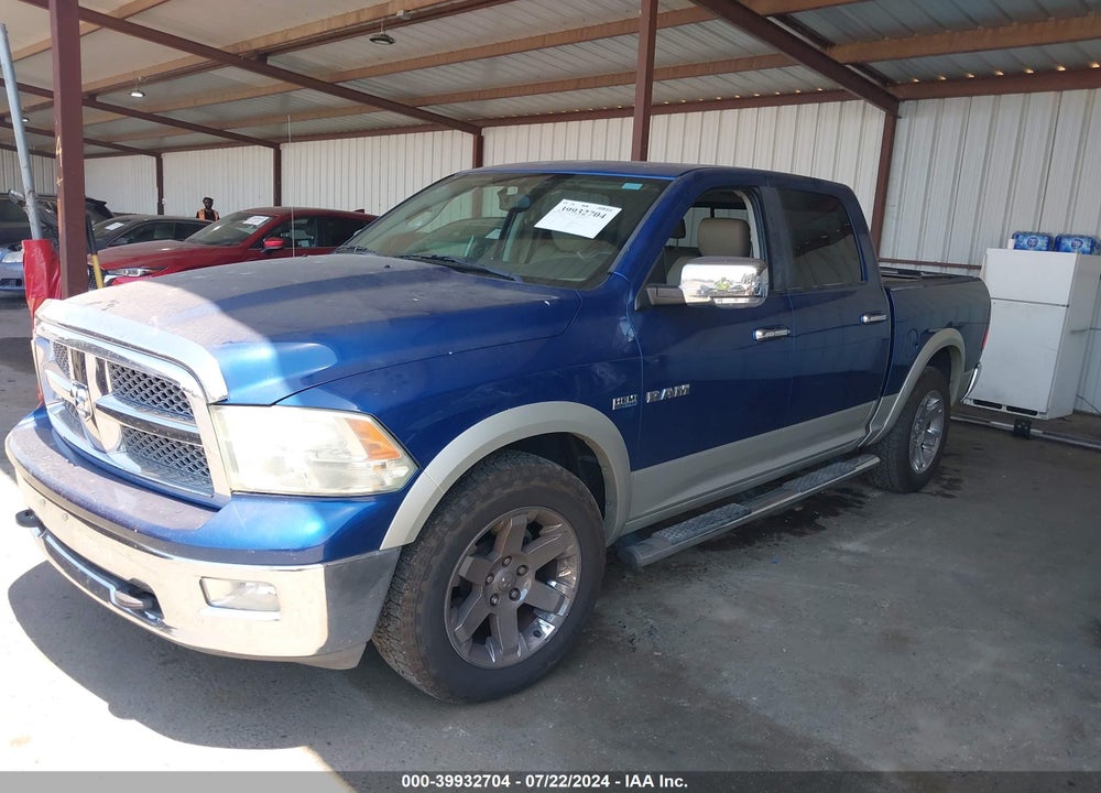 2010 DODGE RAM 1500 LARAMIE VIN: 1D7RV1CT5AS149035