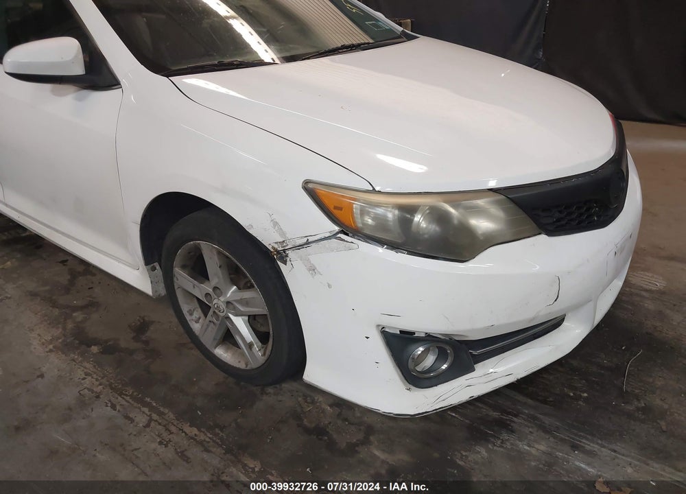 2012 TOYOTA CAMRY SE VIN: 4T1BF1FK1CU549379