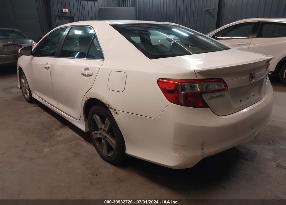 2012 TOYOTA CAMRY SE VIN: 4T1BF1FK1CU549379
