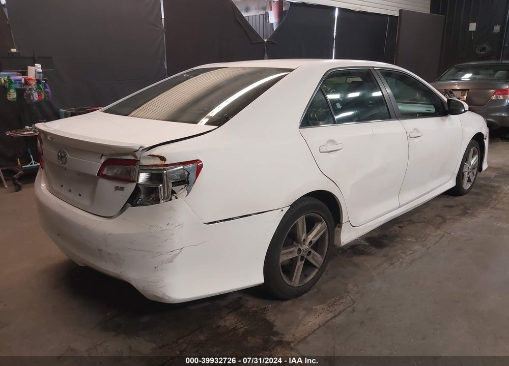 2012 TOYOTA CAMRY SE VIN: 4T1BF1FK1CU549379