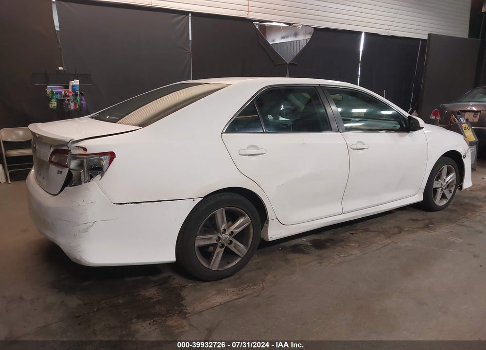 2012 TOYOTA CAMRY SE VIN: 4T1BF1FK1CU549379