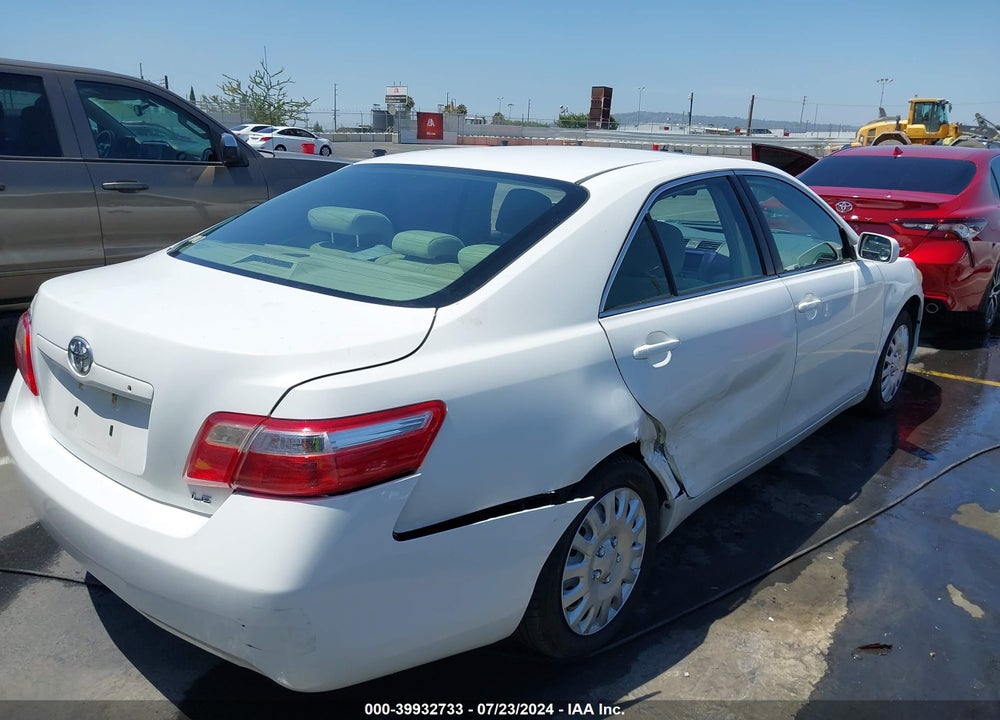 2007 TOYOTA CAMRY LE VIN: 4T1BE46K67U690880