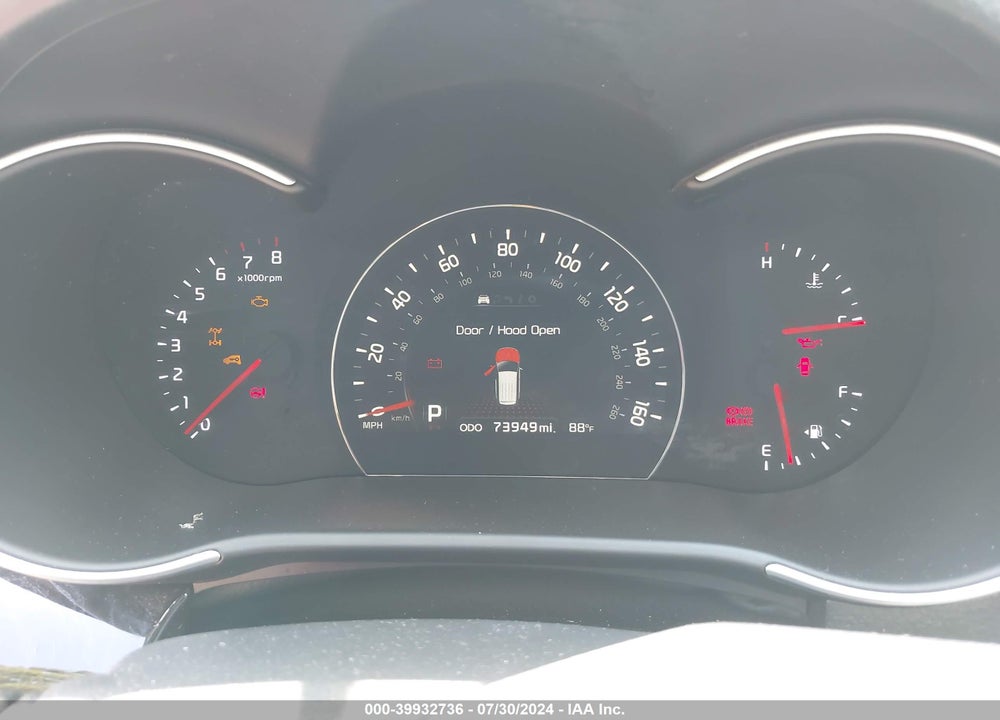 2014 KIA SORENTO EX V6 VIN: 5XYKUDA74EG468766