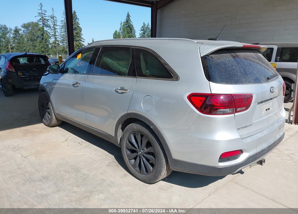 2020 KIA SORENTO 3.3L EX VIN: 5XYPHDA51LG709365