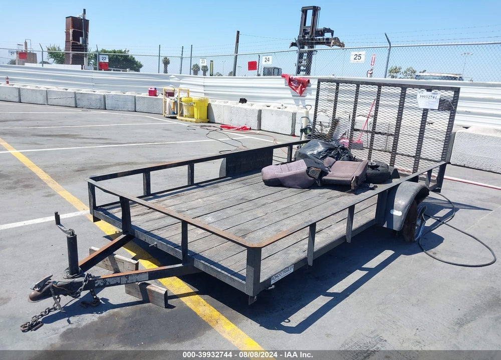1985 RONCO TRAILER, INC 12 FT VIN: 1R9UE1210FV252062