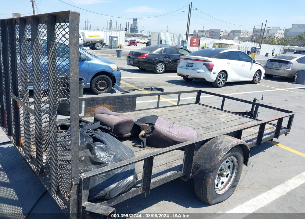 1985 RONCO TRAILER, INC 12 FT VIN: 1R9UE1210FV252062