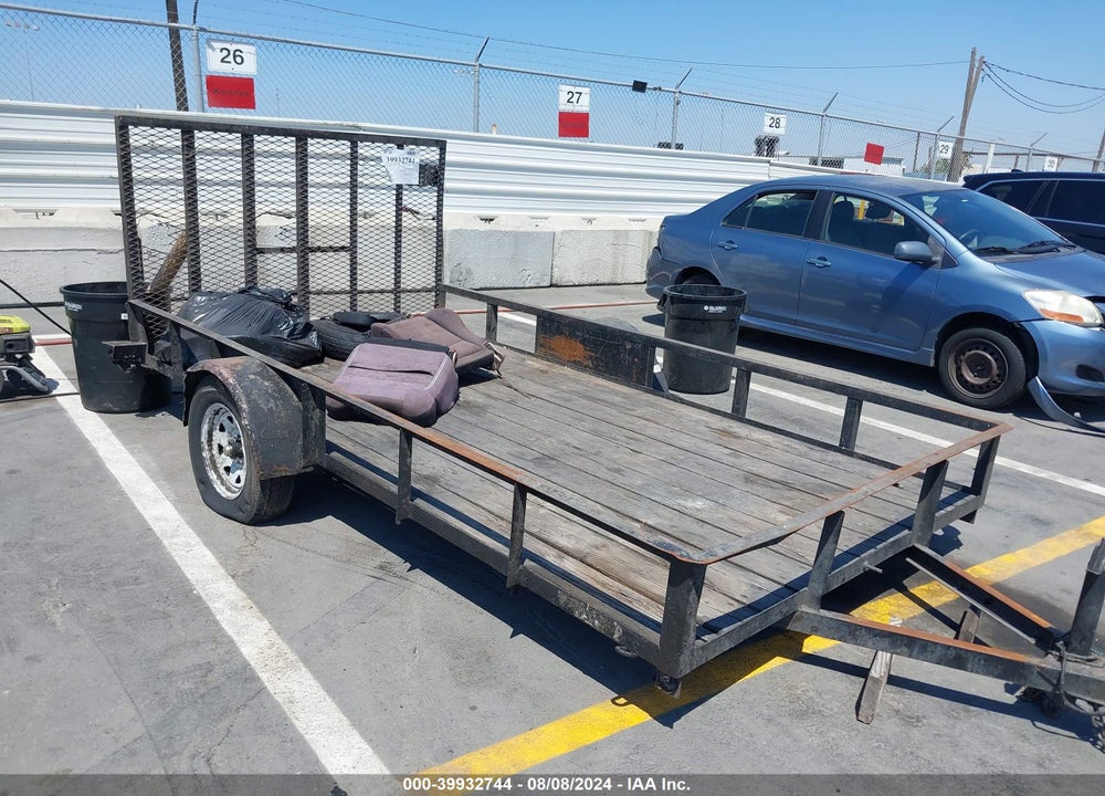 1985 RONCO TRAILER, INC 12 FT VIN: 1R9UE1210FV252062