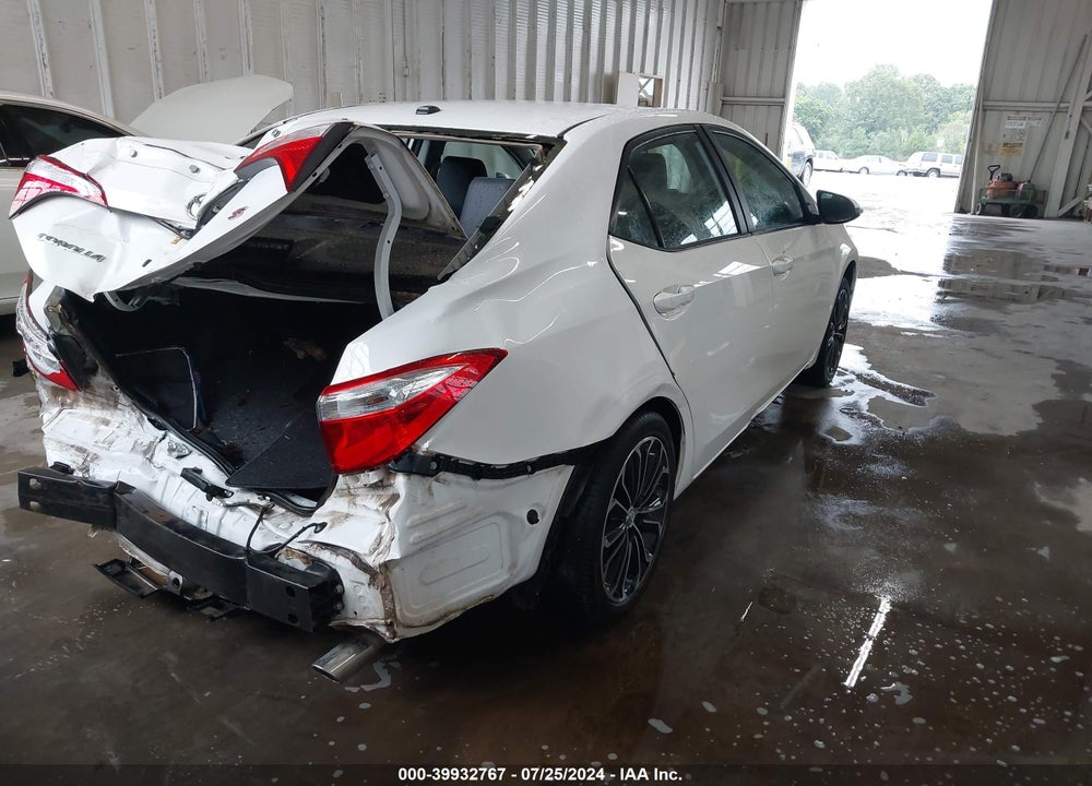 2014 TOYOTA COROLLA S PLUS VIN: 2T1BURHE7EC065510