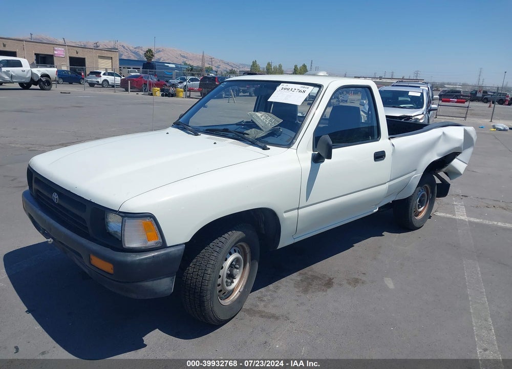 1994 TOYOTA PICKUP 1/2 TON SHORT WHLBASE STB VIN: 4TARN81A2RZ163848