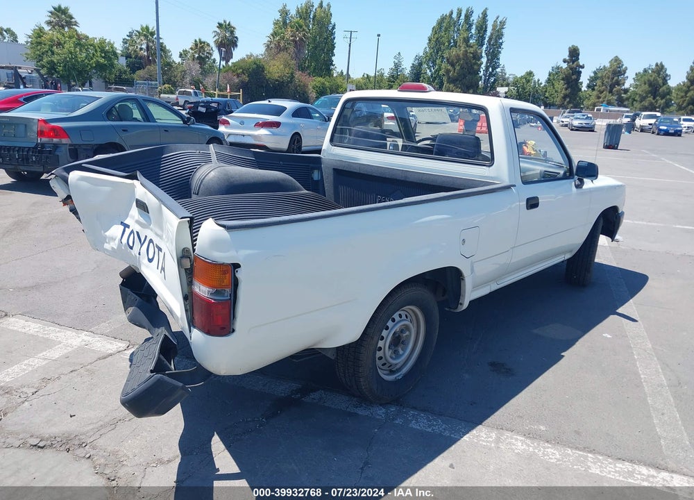 1994 TOYOTA PICKUP 1/2 TON SHORT WHLBASE STB VIN: 4TARN81A2RZ163848