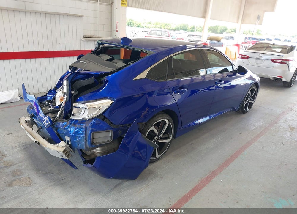 2018 HONDA ACCORD SPORT VIN: 1HGCV1F31JA230035
