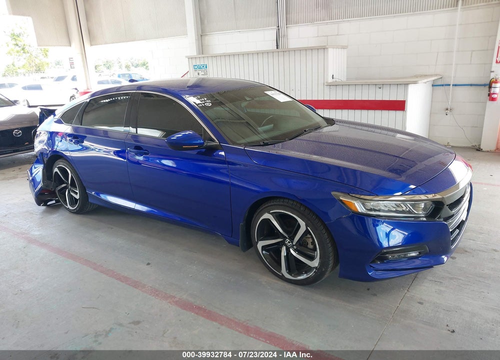 2018 HONDA ACCORD SPORT VIN: 1HGCV1F31JA230035