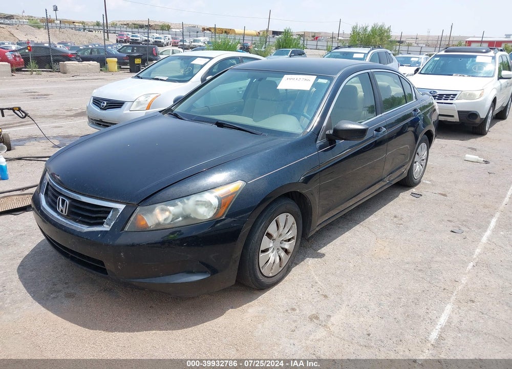 2009 HONDA ACCORD 2.4 LX VIN: 1HGCP26379A039084