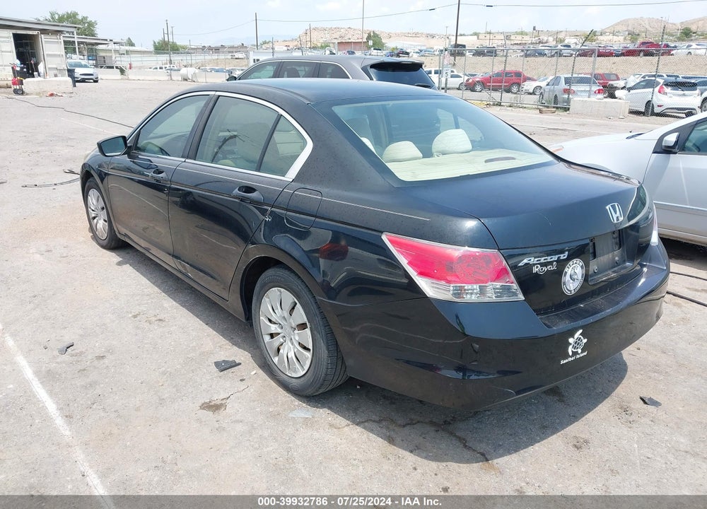 2009 HONDA ACCORD 2.4 LX VIN: 1HGCP26379A039084