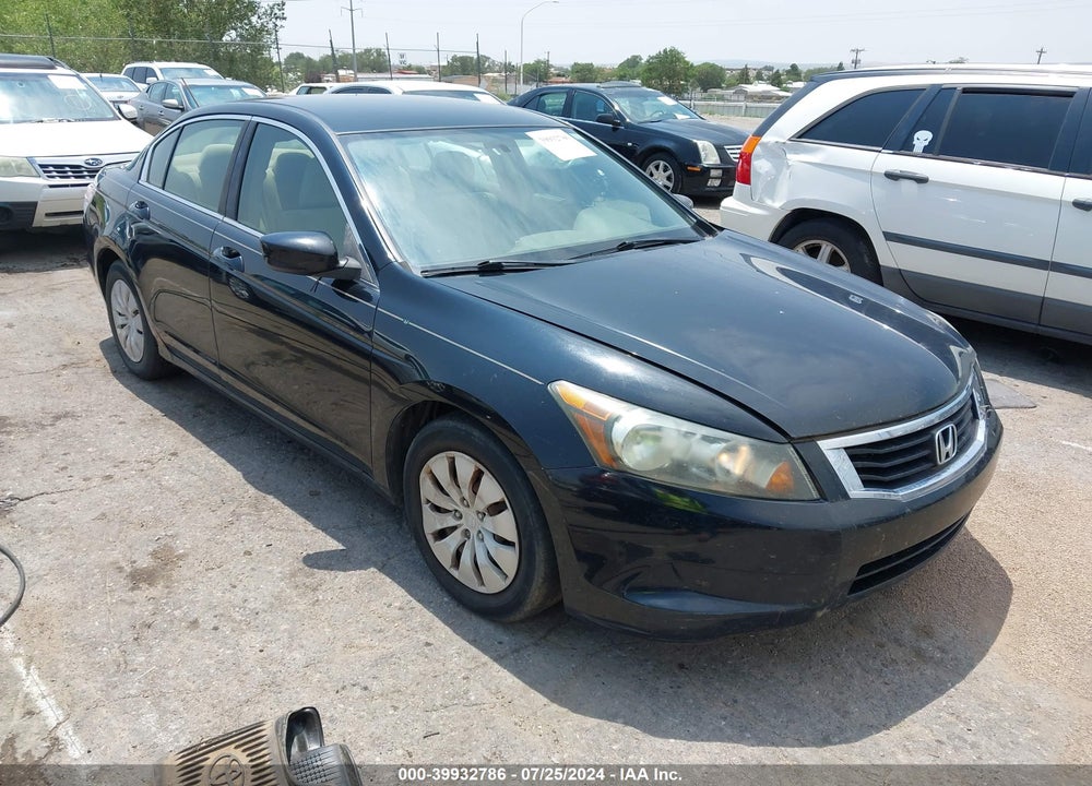 2009 HONDA ACCORD 2.4 LX VIN: 1HGCP26379A039084