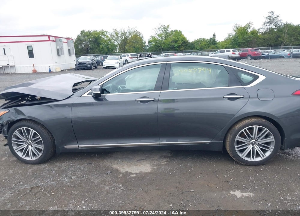 2019 GENESIS G80 3.8 VIN: KMTFN4JE3KU313327
