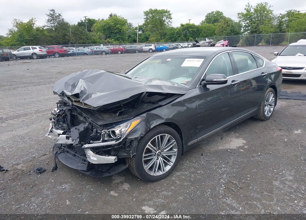 2019 GENESIS G80 3.8 VIN: KMTFN4JE3KU313327