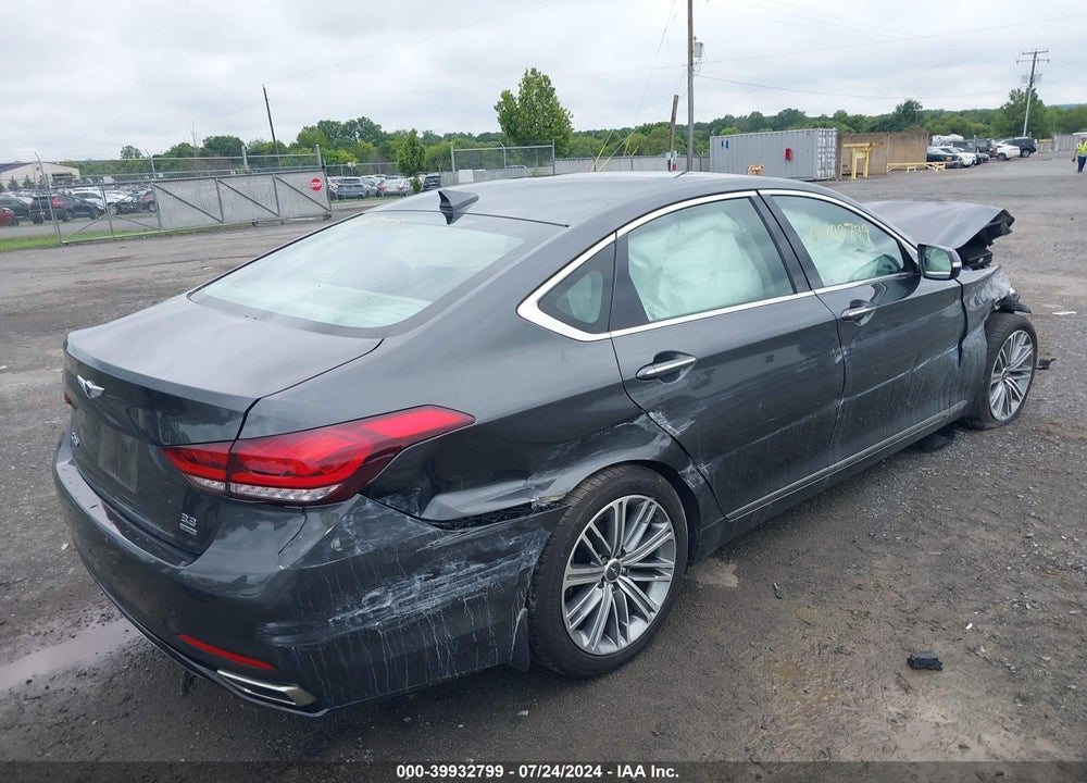 2019 GENESIS G80 3.8 VIN: KMTFN4JE3KU313327