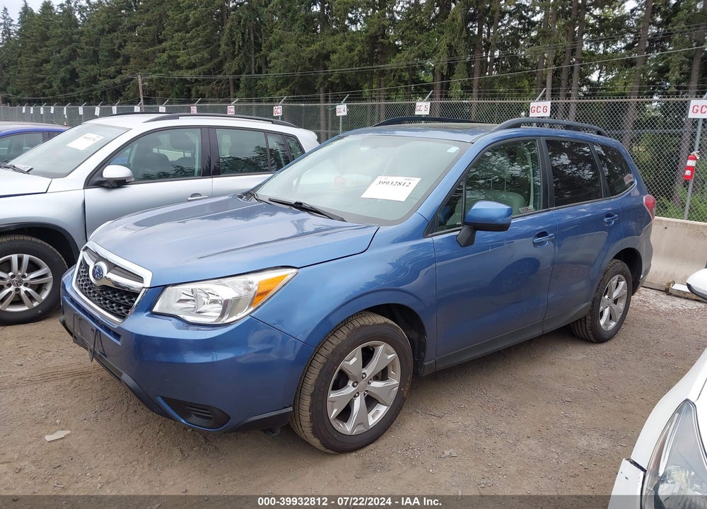 2015 SUBARU FORESTER 2.5I PREMIUM VIN: JF2SJADC0FH835379