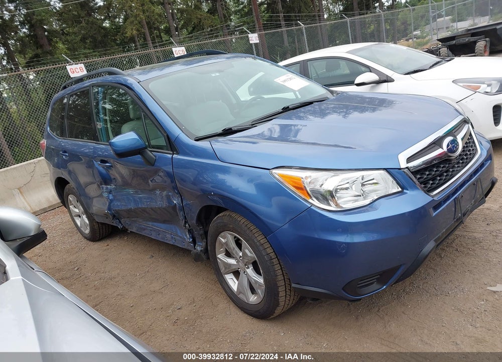 2015 SUBARU FORESTER 2.5I PREMIUM VIN: JF2SJADC0FH835379