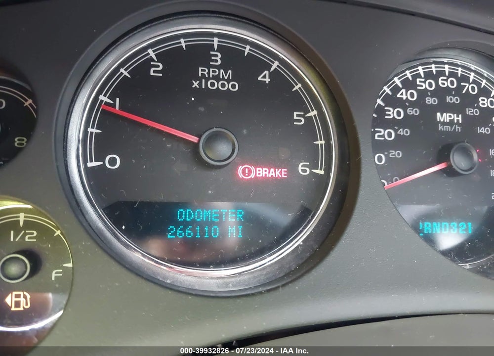 2007 CHEVROLET TAHOE LTZ VIN: 1GNFC13J57R156625