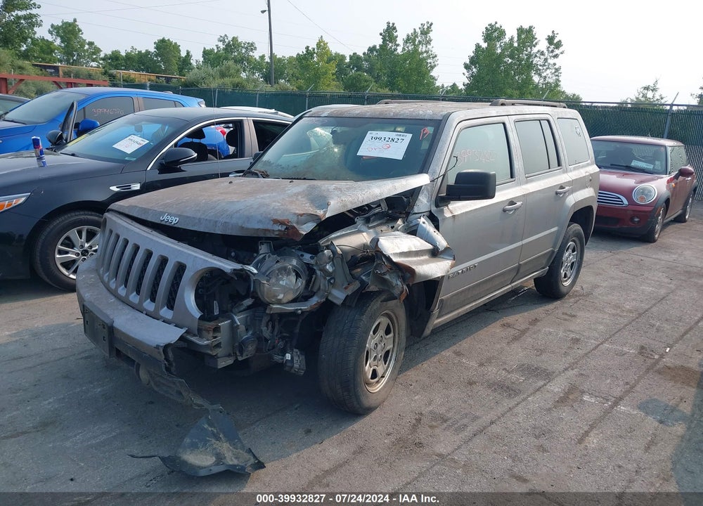2015 JEEP PATRIOT SPORT VIN: 1C4NJPBBXFD121792
