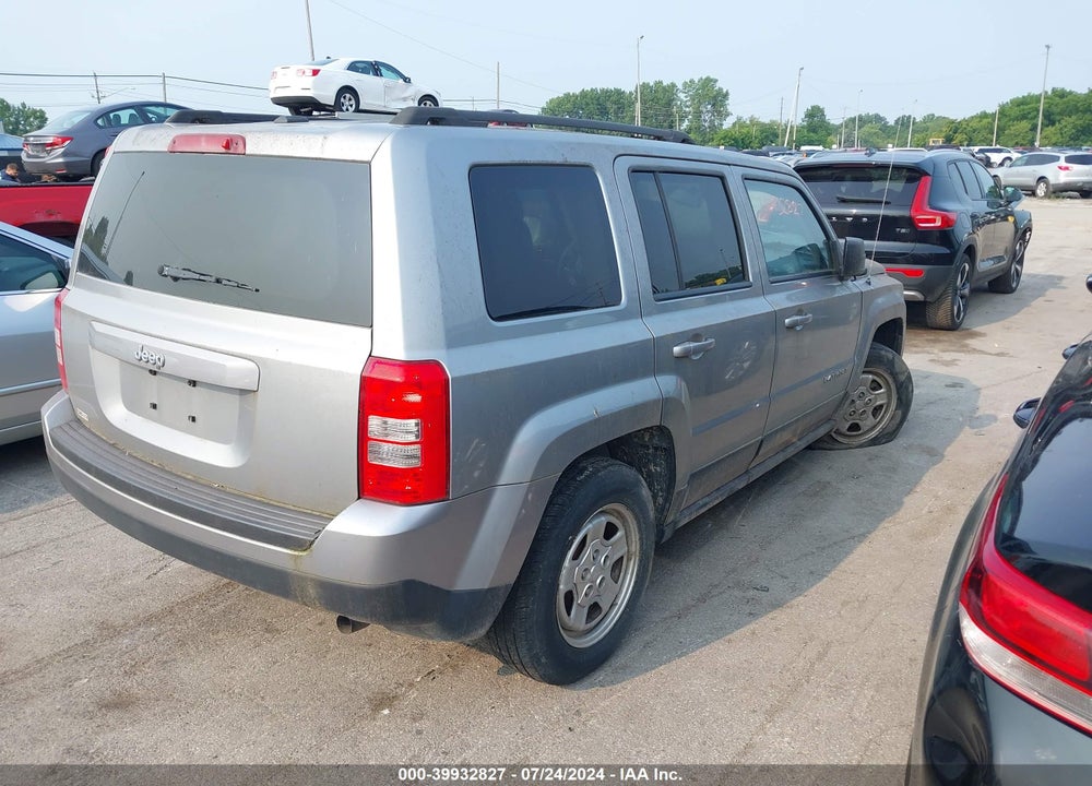 2015 JEEP PATRIOT SPORT VIN: 1C4NJPBBXFD121792
