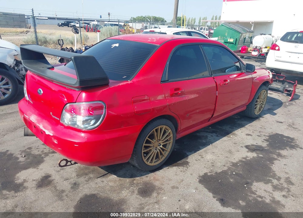 2006 SUBARU IMPREZA 2.5I VIN: JF1GD67656H502261