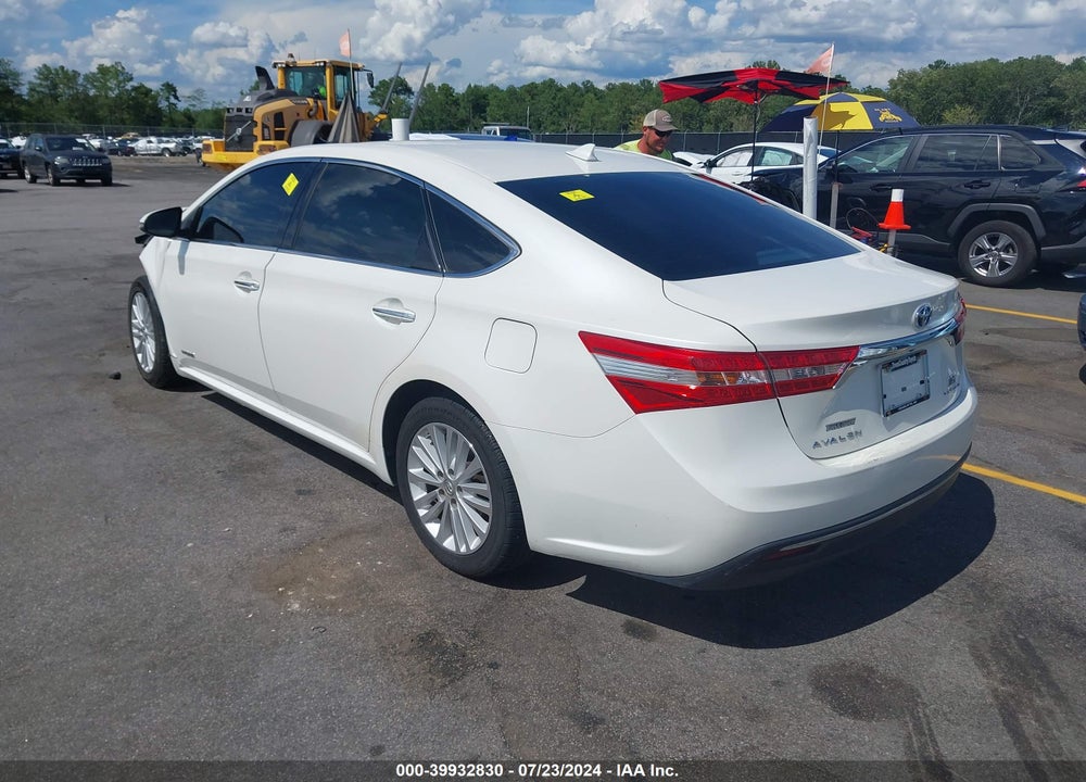 2013 TOYOTA AVALON HYBRID LIMITED VIN: 4T1BD1EB8DU012761
