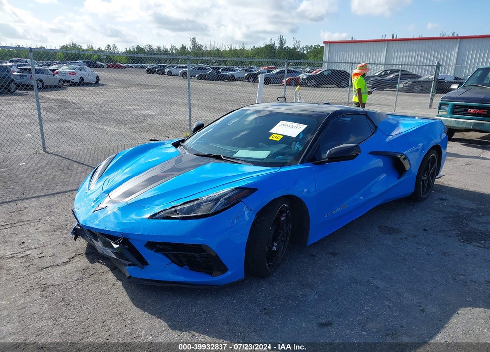 2023 CHEVROLET CORVETTE STINGRAY RWD 3LT VIN: 1G1YC3D41P5127550