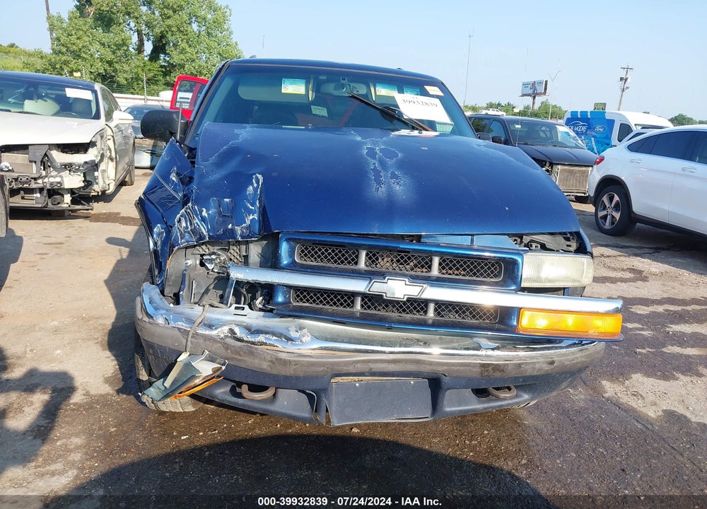 2001 CHEVROLET BLAZER VIN: 1GNDT13W91K234164