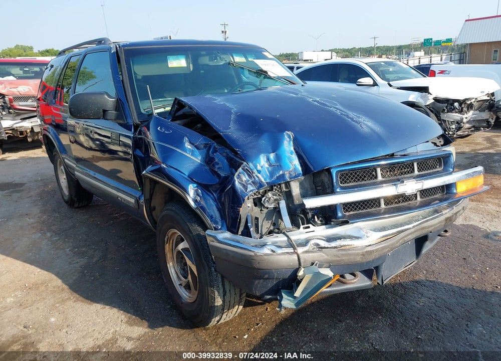 2001 CHEVROLET BLAZER VIN: 1GNDT13W91K234164