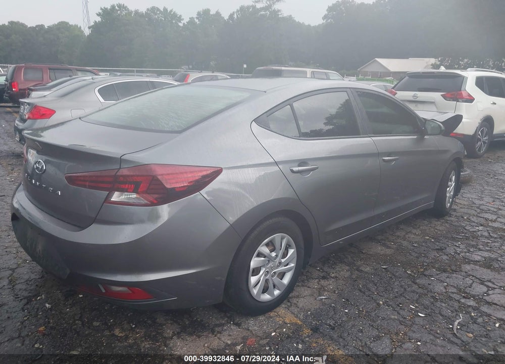 2019 HYUNDAI ELANTRA SE VIN: 5NPD74LF4KH441818