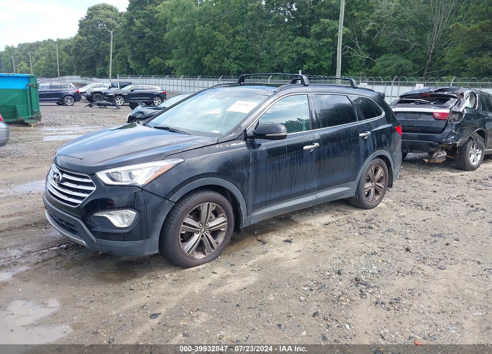 2015 HYUNDAI SANTA FE GLS VIN: KM8SR4HF9FU117068