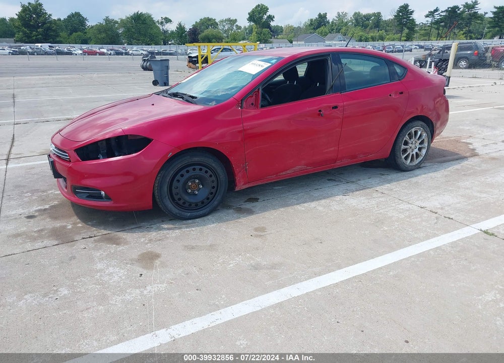 2013 DODGE DART LIMITED VIN: 1C3CDFCA2DD310114