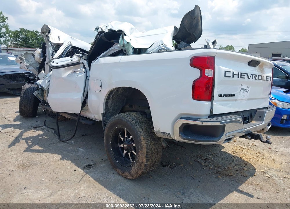 2021 CHEVROLET SILVERADO 1500 4WD SHORT BED LT VIN: 1GCUYDET5MZ339858