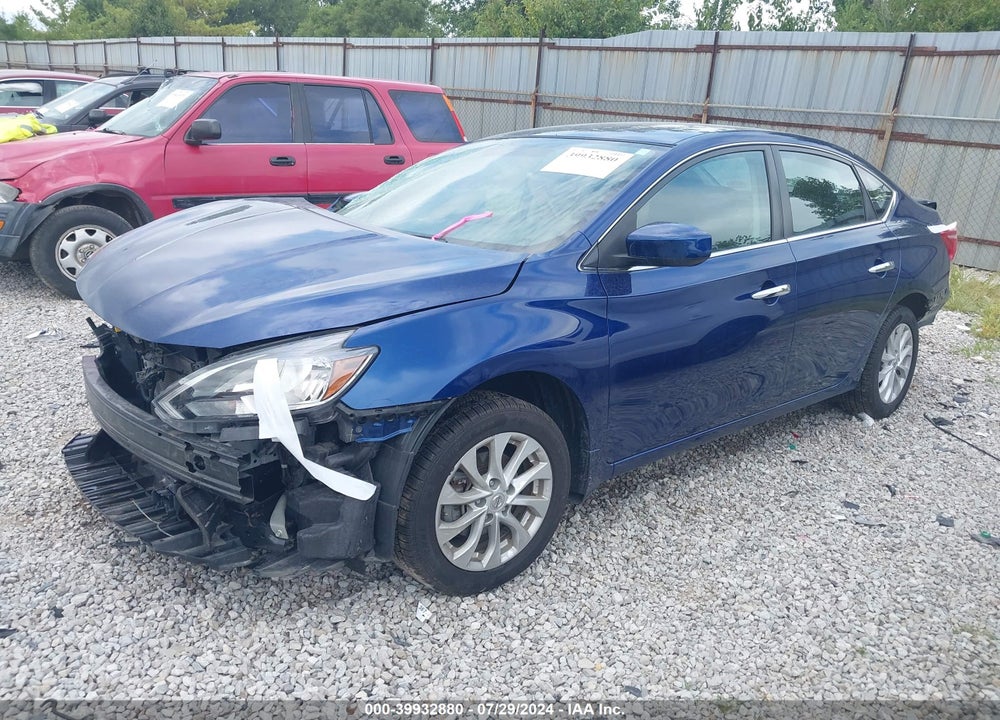 2019 NISSAN SENTRA SV VIN: 3N1AB7AP7KY271524
