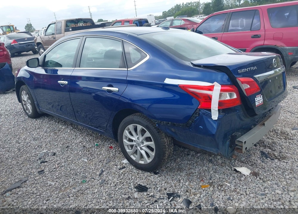 2019 NISSAN SENTRA SV VIN: 3N1AB7AP7KY271524
